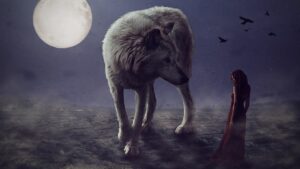 moon:og4alzgmvog= wolf