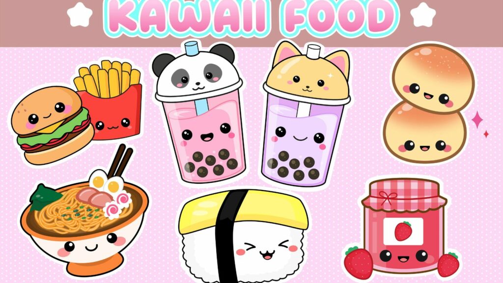 comida:nq6ubjorjro= dibujos kawaii